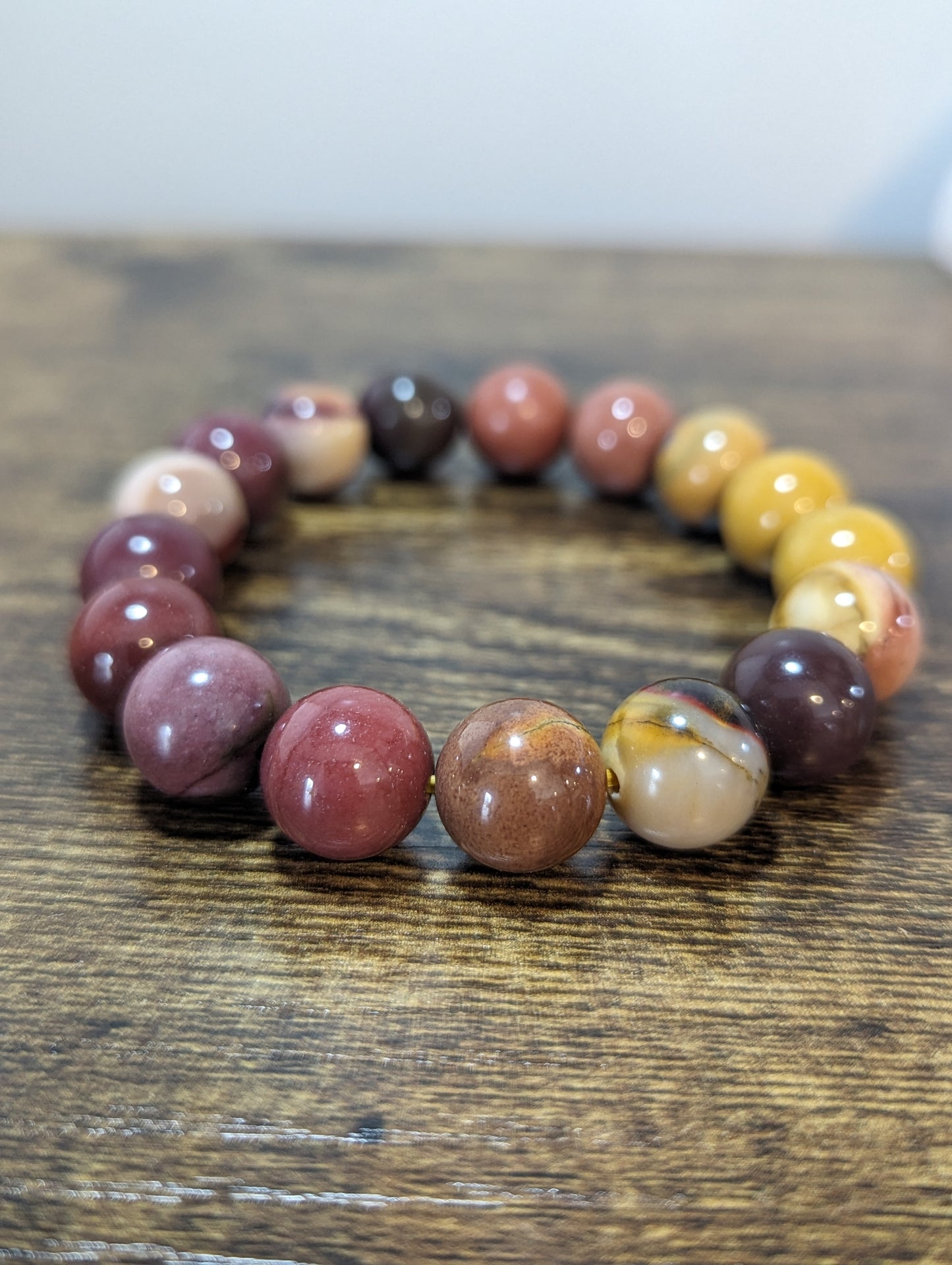 Mookaite 12mm Bracelet