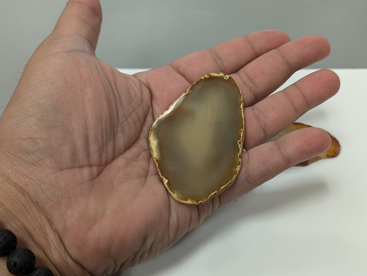 Agate Natural Slice 4"