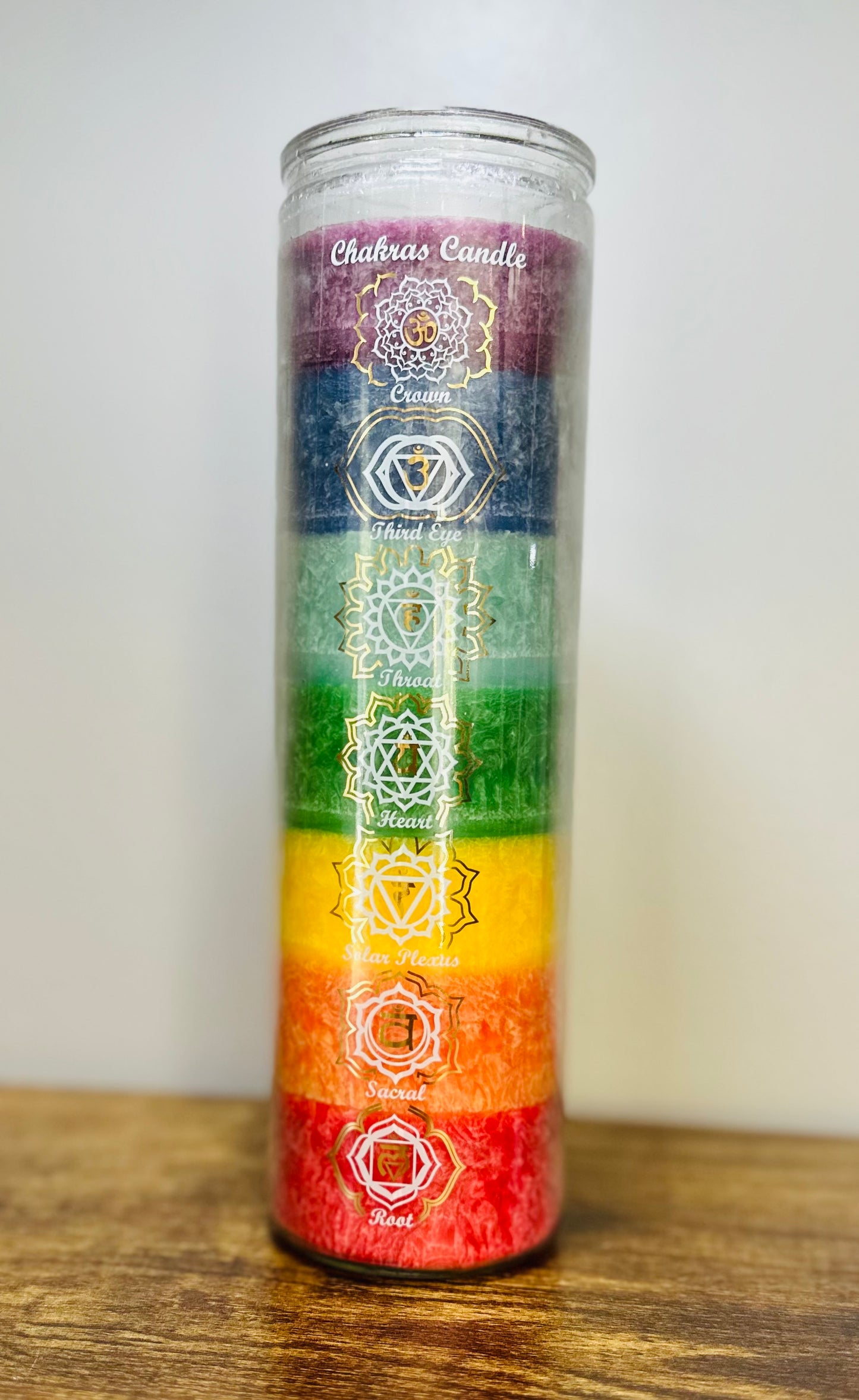 Chakras Candle Unscented