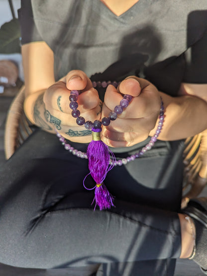 Japamala Amethyst Necklace