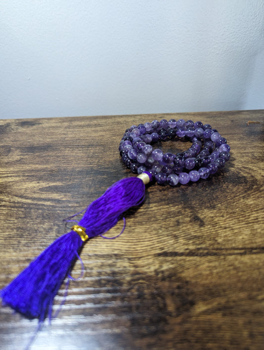 Japamala Amethyst Necklace