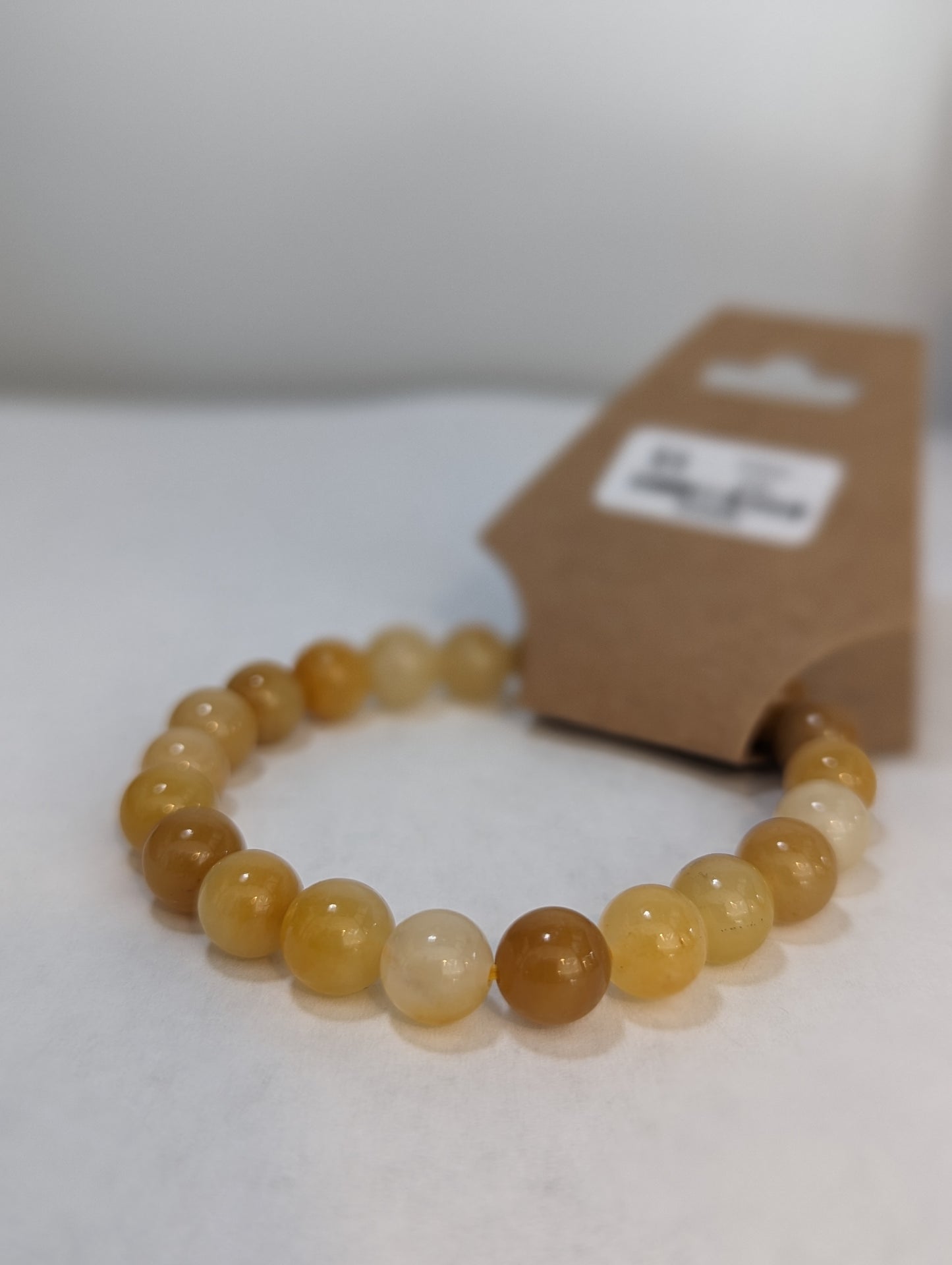 Yellow Jade 8mm Bracelet