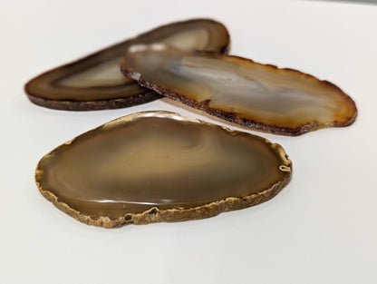 Agate Natural Slice 4"