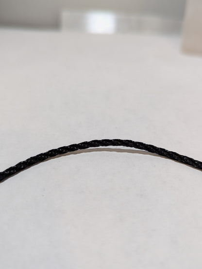 18"  Braided Necklace - Black