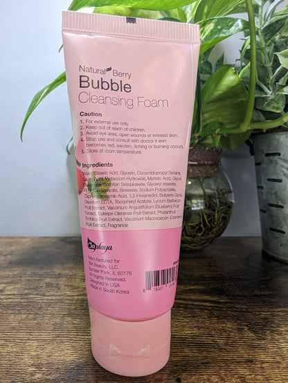 Natural Berry Bubble Cleansing Foam