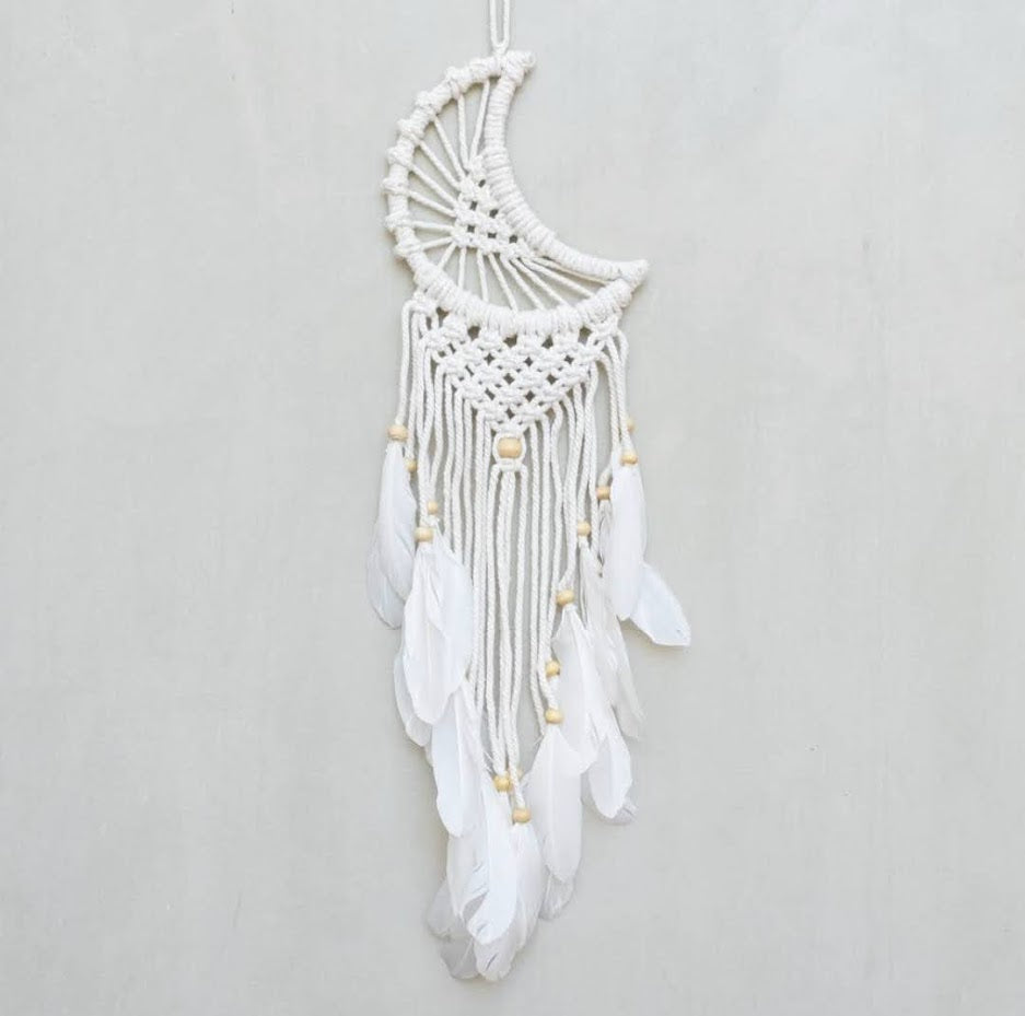 Dream catcher Half Moon 6.3"