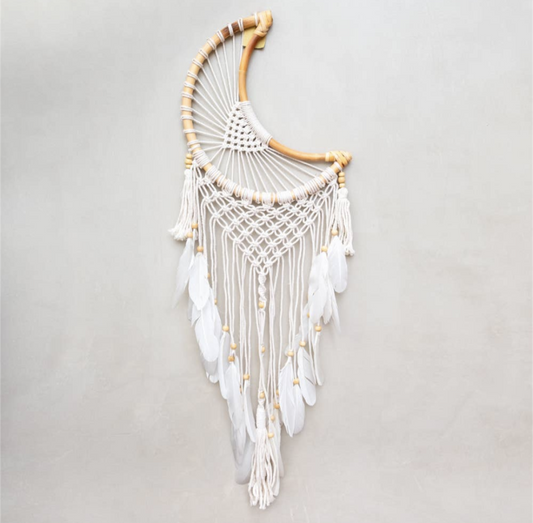Dreamcatcher - Half Moon 8.5"