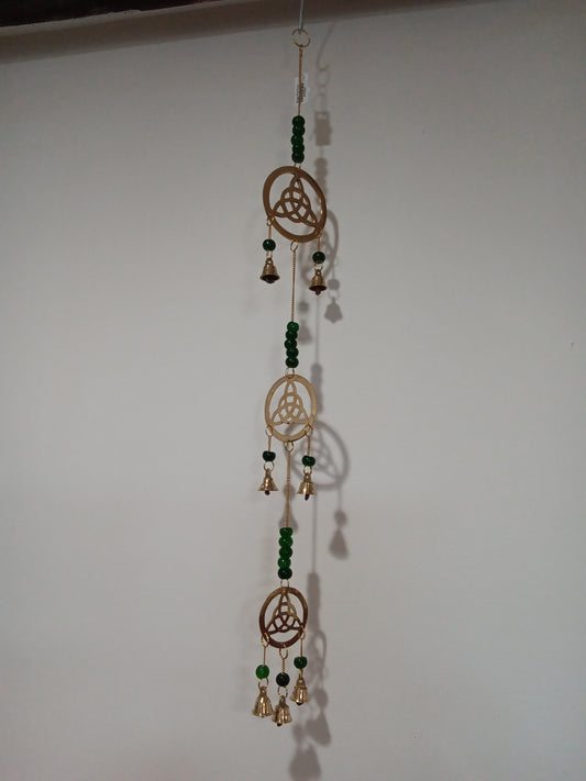 Wind Chime Brass - Triquetra