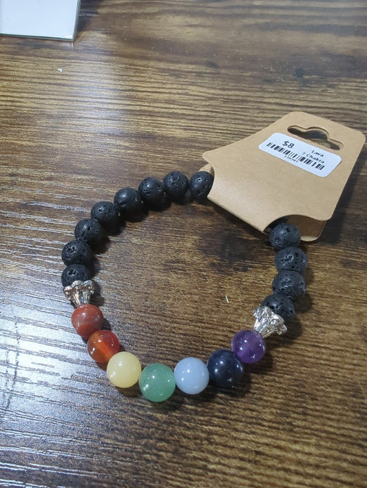 Lava - 7 Chakra - Bracelet